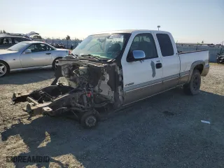 2002 Chevrolet Silverado 1500 LT with VIN 2GCEK19T321386729, listed as a Copart auction lot 48803095 with 0 mi miles and Salvage Title. Bid and sale history available at carsss.com. Image 1.