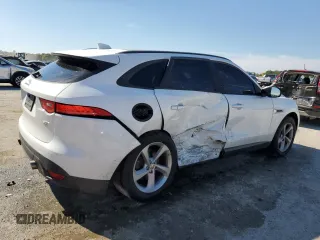 2018 Jaguar F-Pace 30t Premium with VIN SADCJ2GX3JA328201, listed as a Copart auction lot 50598965 with 115,435 mi miles and Salvage Title. Bid and sale history available at DreamBid. Image 3.