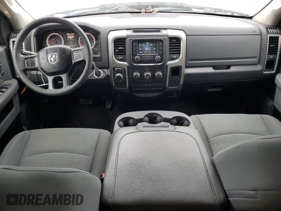 2018 Ram 1500 SLT with VIN 1C6RR6GG2JS315396, listed as a Copart auction lot 45659705 with 108,804 mi miles and Salvage title. Bid and sale history available at DreamBid. Image 8.