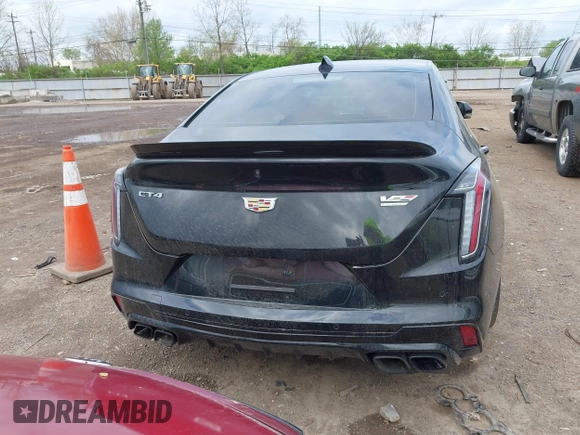 2023 Cadillac CT4-V Blackwing with VIN 1G6DL5RP9P0410802, listed as a IAAI auction lot 42038982 with 21,257 mi miles and . Bid and sale history available at DreamBid. Image 16.