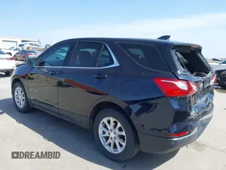 2020 Chevrolet Equinox LT with VIN 3GNAXKEV0LS583500, listed as a IAAI auction lot 41780273 with 98,024 mi miles. Bid and sale history available at carsss.com. Image 3.