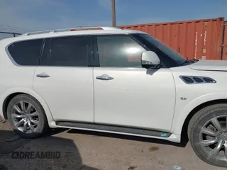 2014 Infiniti QX80 z VIN JN8AZ2NE4E9061997, wystawiony jako IAAI lot #42004389 z przebiegiem 191 814 mil mil oraz . Historia ofert i sprzedaży dostępna na DreamBid. Obrazek 13.