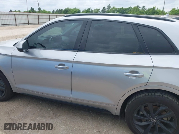 2021 Audi Q5 Premium Plus with VIN WA1BAAFY4M2065706, listed as a IAAI auction lot 42139445 with 39,646 mi miles and . Bid and sale history available at DreamBid. Image 14.