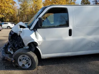 2010 Chevrolet Express Cargo with VIN 1GCZGFBA4A1125414, listed as a Copart auction lot 76663274 with Not provided miles and Salvage title. Bid and sale history available at DreamBid. Image 7.