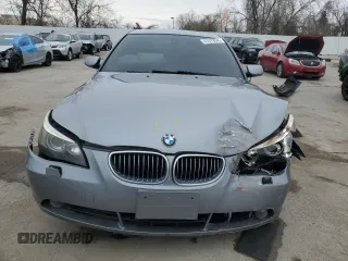 2007 BMW 5 Series 530xi with VIN WBANF73567CU26463, listed as a Copart auction lot 47670845 with 168,965 mi miles and Salvage Title. Bid and sale history available at carsss.com. Image 5.