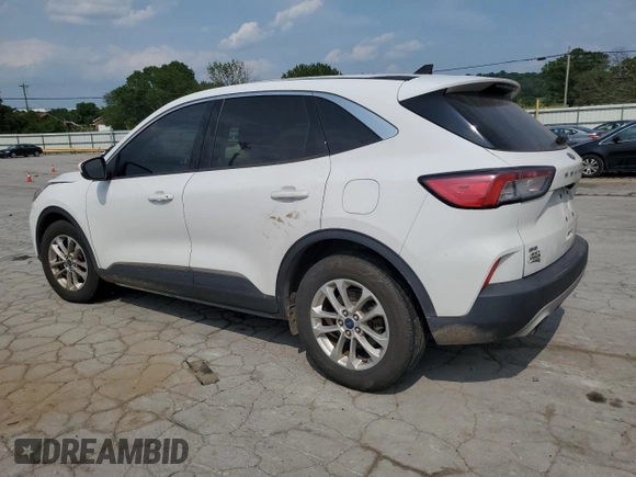 2020 Ford Escape SE with VIN 1FMCU0G68LUC12424, listed as a Copart auction lot 59715325 with 106,570 mi miles and Salvage title. Bid and sale history available at DreamBid. Image 2.