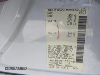 2014 Nissan Altima S with VIN 1N4AL3AP3EN355348, listed as a IAAI auction lot 41596162 with 131,291 mi miles and . Bid and sale history available at carsss.com. Image 9.