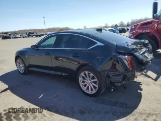 2024 Cadillac CT5 Luxury with VIN 1G6DX5RK1R0108447, listed as a Copart auction lot 49640635 with 16,455 mi miles and Salvage title. Bid and sale history available at DreamBid. Image 2.