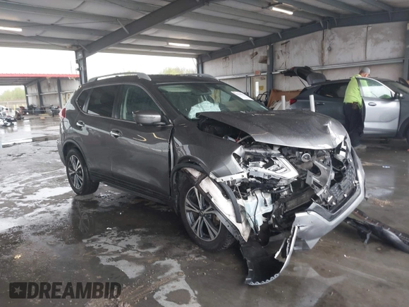2019 Nissan Rogue SV with VIN 5N1AT2MT7KC784380, listed as a IAAI auction lot 41844061 with 89,628 mi miles and . Bid and sale history available at DreamBid. Image 1.