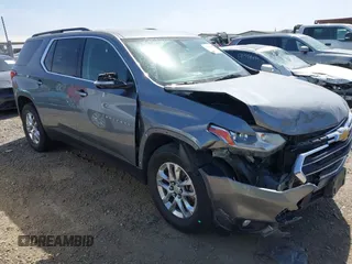 2020 Chevrolet Traverse LT with VIN 1GNEVHKW7LJ145467, listed as a IAAI auction lot 41837989 with 169,975 mi miles and . Bid and sale history available at DreamBid. Image 1.