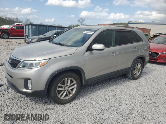 2014 Kia Sorento LX with VIN 5XYKT3A6XEG533396, listed as a Copart auction lot 51824465 with 181,115 mi miles and Clean Title. Bid and sale history available at DreamBid. Image 1.