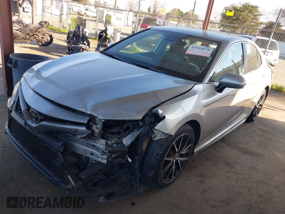 2021 Toyota Camry SE Nightshade with VIN 4T1G11AK0MU412835, listed as a IAAI auction lot 41592078 with 106,270 mi miles. Bid and sale history available at carsss.com. Image 23.