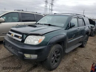 2003 Toyota 4Runner SR5 with VIN JTEBT14R430009265, listed as a Copart auction lot 49262355 with 230,288 mi miles and Clean Title. Bid and sale history available at carsss.com. Image 1.