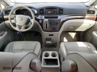 2014 Nissan Quest SV with VIN JN8AE2KP5E9105443, listed as a Copart auction lot 49068224 with 54,169 mi miles and Salvage Title. Bid and sale history available at carsss.com. Image 8.