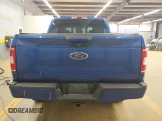 2018 Ford F-150 XL with VIN 1FTEW1E53JFA62022, listed as a Copart auction lot 49797055 with 118,501 mi miles and Salvage Title. Bid and sale history available at carsss.com. Image 6.