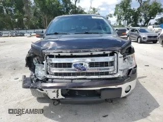2013 Ford F-150 XL with VIN 1FTFW1EF1DFB70494, listed as a Copart auction lot 61549945 with 124,216 mi miles and Salvage title. Bid and sale history available at DreamBid. Image 5.