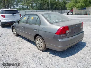 2004 Honda Civic LX with VIN 2HGES16574H559735, listed as a IAAI auction lot 42062936 with 1 mi miles. Bid and sale history available at carsss.com. Image 3.