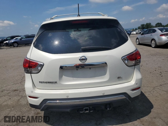 2014 Nissan Pathfinder Platinum with VIN 5N1AR2MN0EC709864, listed as a Copart auction lot 64460765 with 180,654 mi miles and Clean title. Bid and sale history available at DreamBid. Image 6.