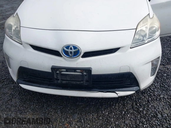2012 Toyota Prius One with VIN JTDKN3DU5C5474199, listed as a IAAI auction lot 41988253 with 219,464 mi miles. Bid and sale history available at carsss.com. Image 6.