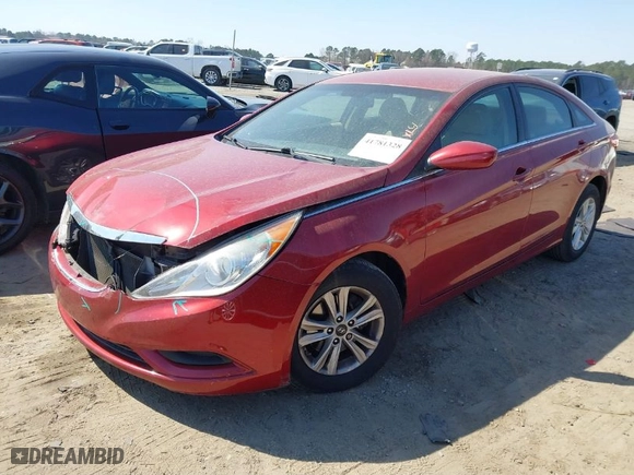 2011 Hyundai Sonata GLS PZEV with VIN 5NPEB4AC4BH207495, listed as a IAAI auction lot 41781328 with 110,420 mi miles. Bid and sale history available at carsss.com. Image 2.