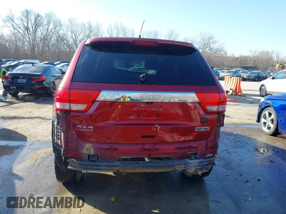 2012 Jeep Grand Cherokee Laredo with VIN 1C4RJFAG3CC163764, listed as a IAAI auction lot 41719137 with 198,827 mi miles. Bid and sale history available at carsss.com. Image 6.