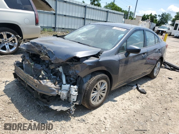 2018 Subaru Impreza Premium with VIN 4S3GKAD65J3613163, listed as a Copart auction lot 62582835 with Not provided miles and Clean title. Bid and sale history available at DreamBid. Image 1.