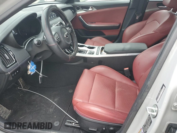 2021 Kia Stinger GT with VIN KNAE35LC3M6097243, listed as a Copart auction lot 44968825 with 79,066 mi miles and Salvage Title. Bid and sale history available at DreamBid. Image 7.