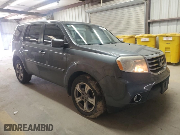 2013 Honda Pilot EX-L with VIN 5FNYF3H50DB027628, listed as a Copart auction lot 45904115 with 113,939 mi miles and Salvage Title. Bid and sale history available at DreamBid. Image 4.