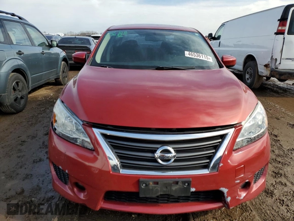 2014 Nissan Sentra SR with VIN 3N1AB7AP0EY311768, listed as a Copart auction lot 46536115 with 83,057 mi miles and Salvage Title. Bid and sale history available at DreamBid. Image 5.