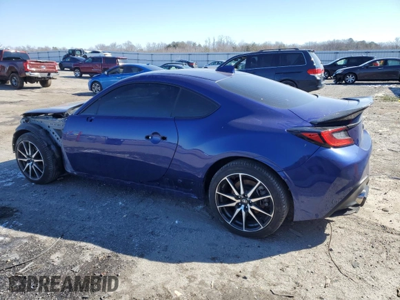 2023 Toyota 86 with VIN JF1ZNBB19P9761146, listed as a Copart auction lot 46137565 with 8,028 mi miles and Salvage Title. Bid and sale history available at DreamBid. Image 2.