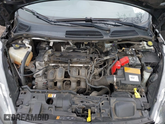 2015 Ford Fiesta SE with VIN 3FADP4EJ9FM175123, listed as a IAAI auction lot 41948452 with 130,801 mi miles. Bid and sale history available at carsss.com. Image 10.