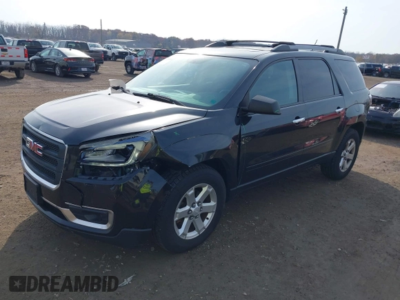 2014 GMC Acadia SLE with VIN 1GKKVPKD9EJ359811, listed as a IAAI auction lot 40729300 with 175,688 mi miles and . Bid and sale history available at carsss.com. Image 17.