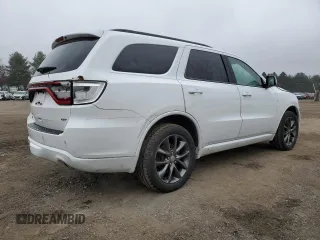 2018 Dodge Durango GT with VIN 1C4RDJDG6JC116862, listed as a Copart auction lot 48472335 with 86,674 mi miles and Salvage Title. Bid and sale history available at DreamBid. Image 3.