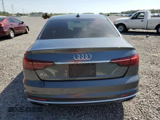 2020 Audi A4 Premium Plus with VIN WAUENAF4XLN012927, listed as a Copart auction lot 50326715 with 58,648 mi miles and Salvage title. Bid and sale history available at DreamBid. Image 6.