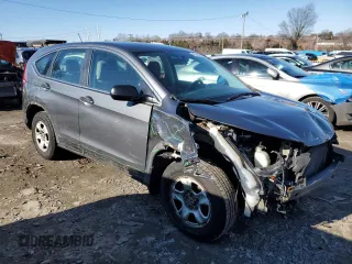 2014 Honda CR-V LX with VIN 2HKRM4H33EH640358, listed as a Copart auction lot 45844405 with 154,984 mi miles and Salvage Title. Bid and sale history available at carsss.com. Image 4.