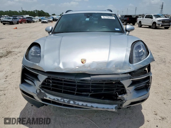 2020 Porsche Macan S with VIN WP1AB2A53LLB31591, listed as a Copart auction lot 61792435 with 54,964 mi miles and Salvage title. Bid and sale history available at DreamBid. Image 5.