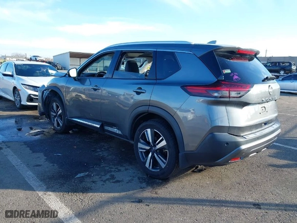 2022 Nissan Rogue SL with VIN 5N1BT3CA7NC702260, listed as a IAAI auction lot 41313746 with 41,502 mi miles. Bid and sale history available at carsss.com. Image 3.