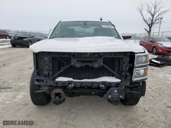 2015 Chevrolet Silverado 1500 LT with VIN 3GCUKREH9FG371273, listed as a Copart auction lot 87438484 with 109,105 mi miles and Salvage Title. Bid and sale history available at carsss.com. Image 5.
