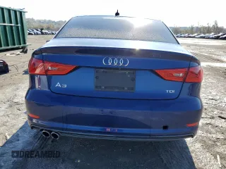 2015 Audi A3 with VIN WAUHJGFF4F1027836, listed as a Copart auction lot 74572223 with 70,508 mi miles and Salvage title. Bid and sale history available at DreamBid. Image 6.