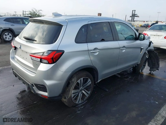 2021 Mitsubishi Outlander Sport ES with VIN JA4ARUAU5MU029392, listed as a IAAI auction lot 41164853 with 70,714 mi miles. Bid and sale history available at carsss.com. Image 4.