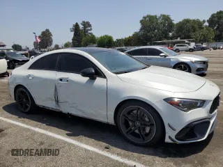2020 Mercedes-Benz CLA 45 AMG with VIN W1K5J5DB3LN093251, listed as a Copart auction lot 55902764 with 51,442 mi miles and Salvage Title. Bid and sale history available at DreamBid. Image 4.