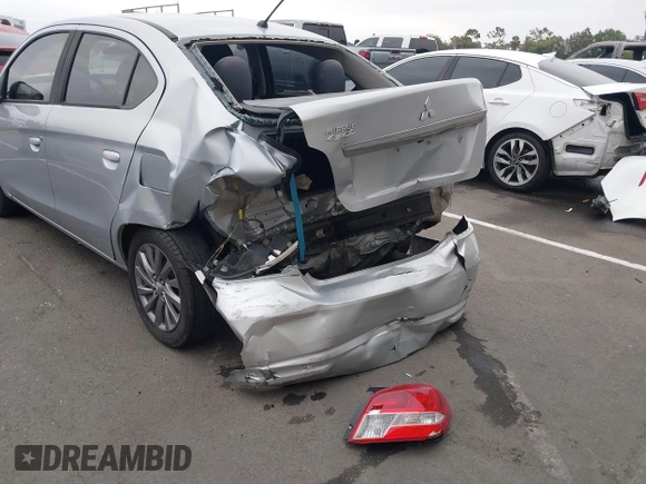2018 Mitsubishi Mirage ES with VIN ML32F3FJ3JHF12434, listed as a IAAI auction lot 42588116 with 50,092 mi miles and . Bid and sale history available at DreamBid. Image 18.