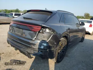 2021 Audi SQ8 Premium Plus with VIN WA1AWBF18MD034582, listed as a Copart auction lot 65958394 with 23,737 mi miles and Salvage Title. Bid and sale history available at DreamBid. Image 3.