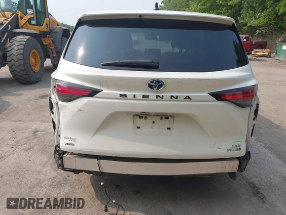 2021 Toyota Sienna XLE z VIN 5TDYSKFC5MS007183, wystawiony jako IAAI lot #41196097 z przebiegiem 49 744 mil mil oraz . Historia ofert i sprzedaży dostępna na DreamBid. Obrazek 6.