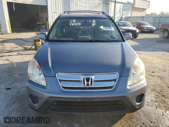 2005 Honda CR-V EX SE with VIN SHSRD78955U334534, listed as a Copart auction lot 46624465 with 160,871 mi miles and Salvage Title. Bid and sale history available at carsss.com. Image 5.