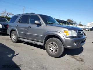 2004 Toyota Sequoia Limited with VIN 5TDZT38A24S222023, listed as a Copart auction lot 46853565 with 309,447 mi miles and Salvage Title. Bid and sale history available at carsss.com. Image 4.