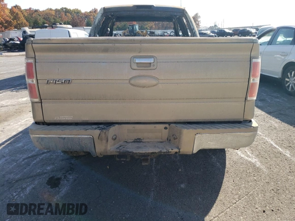 2010 Ford F-150 XL with VIN 1FTFW1EV7AFD53711, listed as a Copart auction lot 76957464 with 0 mi miles and Salvage Title. Bid and sale history available at carsss.com. Image 6.