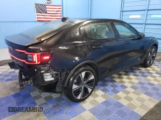 2023 Polestar 2 with VIN YSMED3KA4PL141149, listed as a Copart auction lot 77952854 with 31,412 mi miles and Clean Title. Bid and sale history available at carsss.com. Image 3.