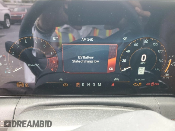 2024 Ford Mustang GT Premium with VIN 1FAGP8FF2R5113703, listed as a Copart auction lot 81685624 with 2,539 mi miles and Salvage title. Bid and sale history available at DreamBid. Image 9.