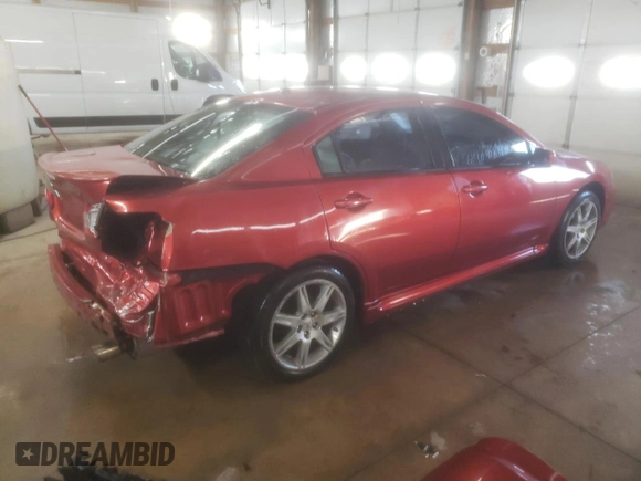 2010 Mitsubishi Galant ES with VIN 4A32B3FF5AE009326, listed as a Copart auction lot 86850424 with 164,336 mi miles and Salvage Title. Bid and sale history available at carsss.com. Image 3.